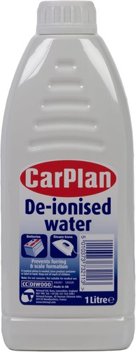 Carplan ionised water car - carplan, de-ionised