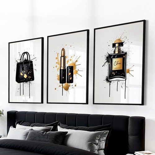 Fashion wall art - fashion, beauty