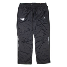 ADIDAS Nevada Wolf Pack Mens Track Pants Black Straight 2XL W40 L32