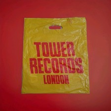 Vintage 1988 Carrier Bag - Tower Record London