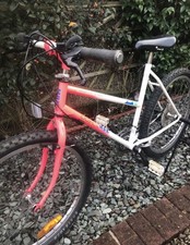 Red And White MBK With