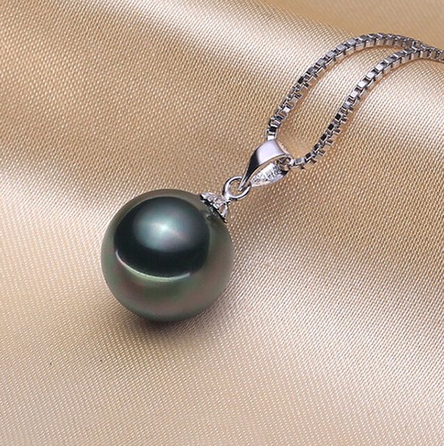 Tahitian black shell pearl - shell,