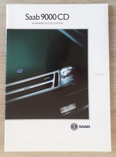 Saab 9000 brochure - cd,