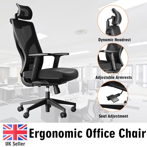 Elegant ergonomic office chair - office,