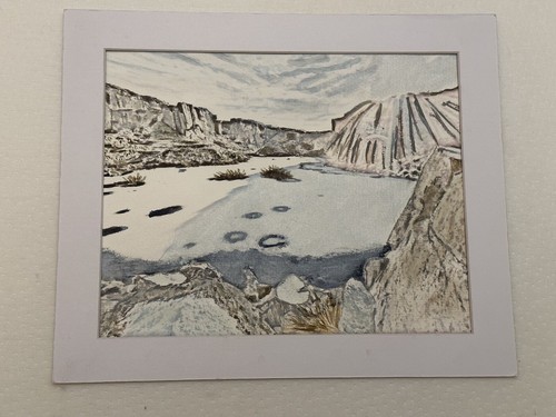 Watercolour painting mark - watercolour,