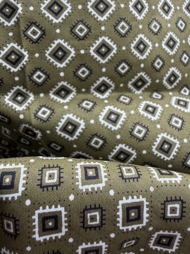 Vintage 1950s cotton printed - 1950s,