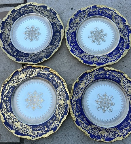 Coalport plates gold - 27, cm