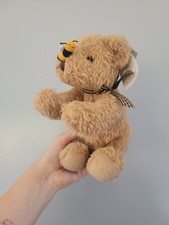 Russ Berrie Buzz Honey Bee Bear 8” Soft Toy Plush Teddy Bear