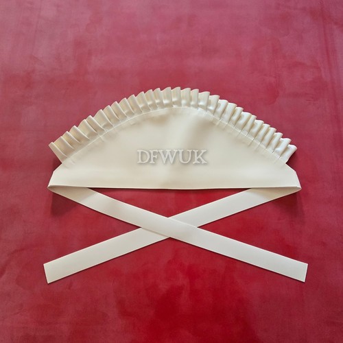 White frilly french - french, maid