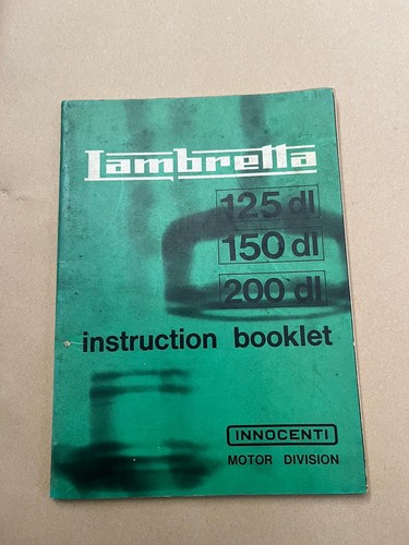 Lambretta grand prix 125 - gp, dl