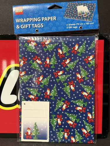 Lego christmas santa wrapping - lego,