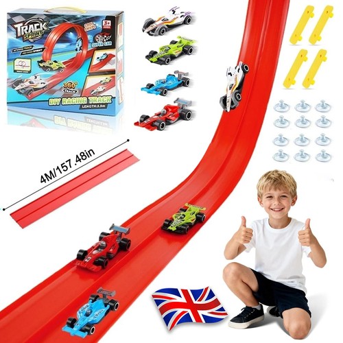 Flexible double track race - 4m,