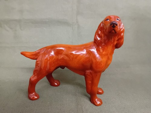 Vintage ceramic red - vintage, setter'