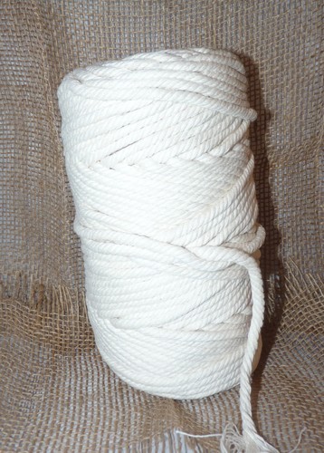 Natural cotton macrame - 5m,