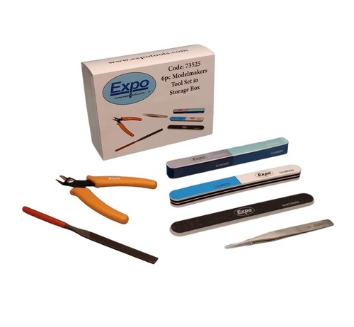 Expo 6pc modelmakers tool - 6pc, set
