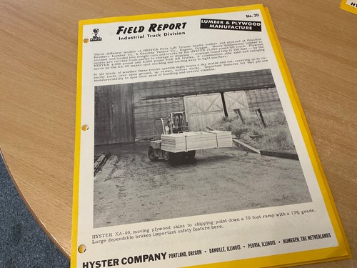 1950 hyster company usa - 1950’s,