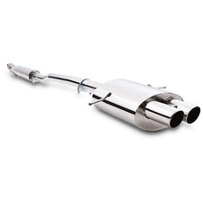 Stainless exhaust race - 2.5",