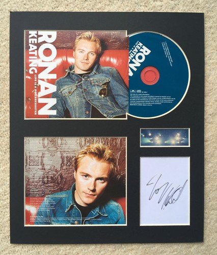 Ronan keating signed - keating,
