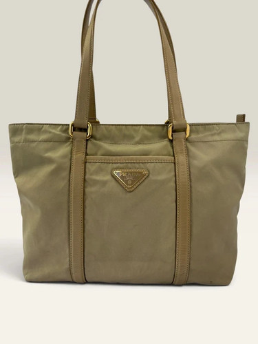 Vintage prada beige nylon - prada,