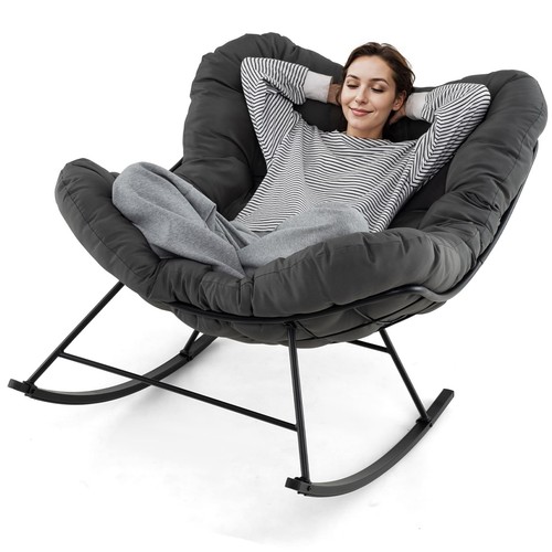 Oversized egg papasan chair - oversized,