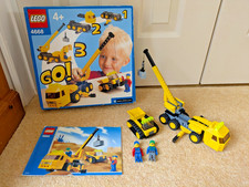 LEGO Juniors 4668 Outrigger Construction Crane and Truck 100% complete 4+