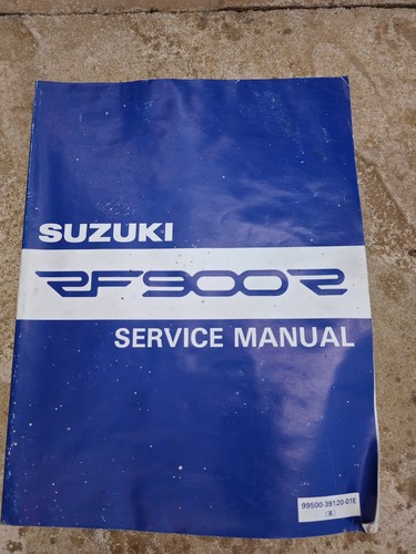 Suzuki rf900r service - suzuki, manual