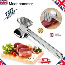 Meat Mallet Tenderizer Steak, Beef, Chicken Hammer Kitchen Tool UK
