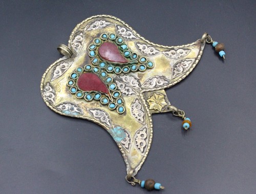 Vintage afghan alpaka pendant - vintage,