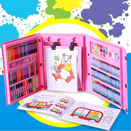 208pcs drawing kit deluxe - 208pcs,