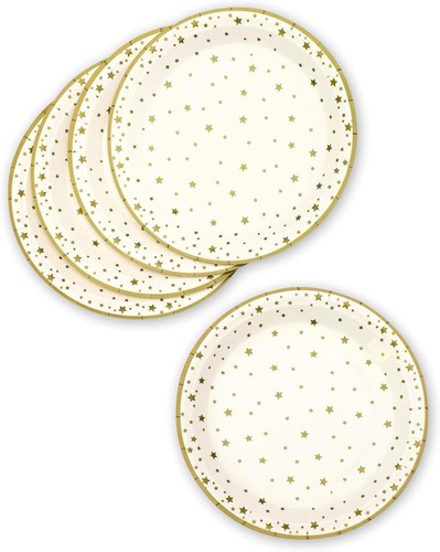 Christmas star plates - christmas, 8