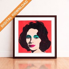 Andy Warhol “Liz Taylor”