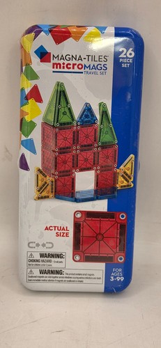 Magna tiles micromags piece - magna-tiles, 26-piece