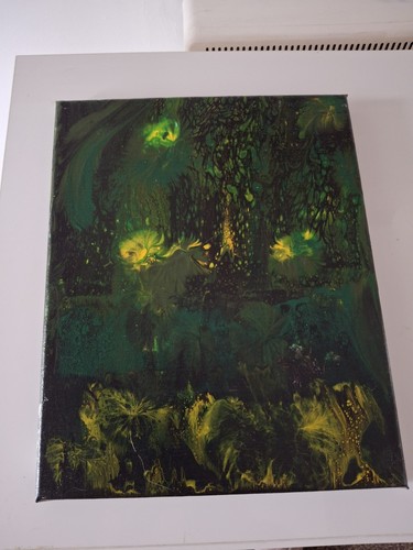 Modern abstract acrylic - abstract,