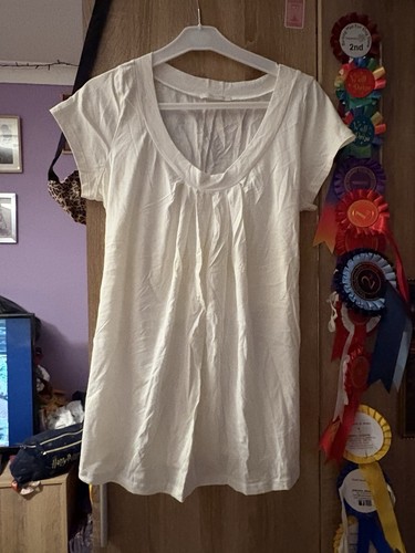 Longline white cotton - longline,