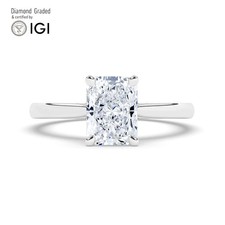 Radiant Diamond Engagement