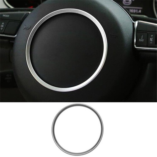 Alloy silver steering wheel - silver,