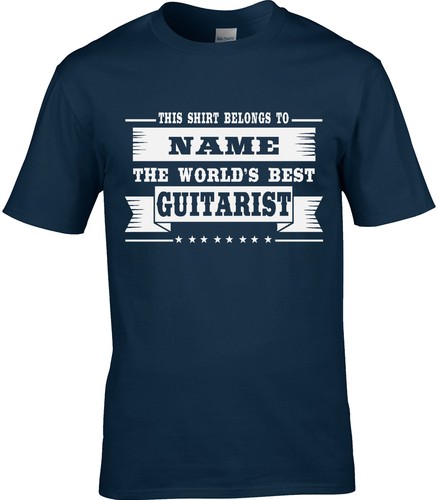 Guitarist mens personalised - mens,