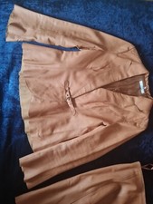 Jesire Real Leather Jacket With Skirt Size 10