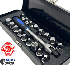Sump Plug Key Set 18pc 3/8in