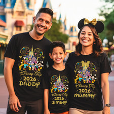 Custom Disney T-Shirt Family