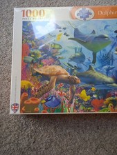 Schmid Dolphin's Playground Jigsaw Puzzle 1000 Pieces, Complete Set New Sealed