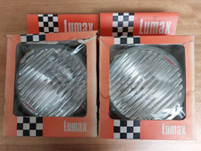 Pair of Vintage Lumax 7" Fog