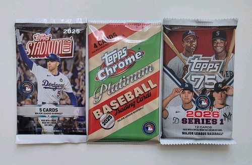 Sealed packs baseball - sealed,