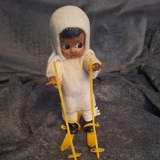 Vintage Kewpie Inuit Eskimo Doll Native Indigenous H14cm Rare Collectable