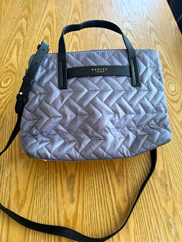 Radley grey quilted nylon tote - radley,