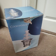 Cookworks 3-Tier Chocolate Fountain incl. Instructions 