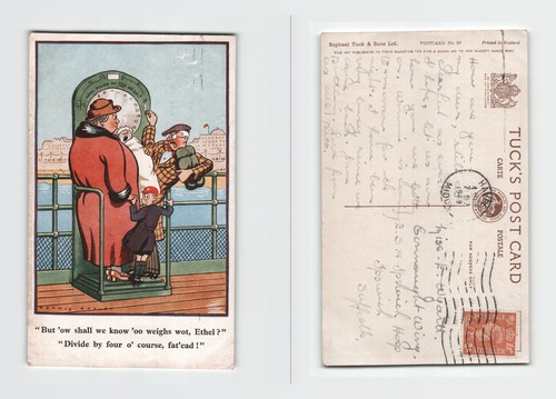 Postcard raphael tuck comic - raphael,