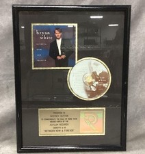 RIAA Certified Sales Award- Bryan White "500,000 Copies" Asylum Records Promoter