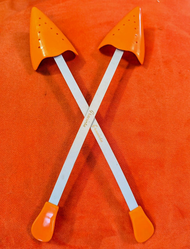 Vintage orange plastic - orange, spring