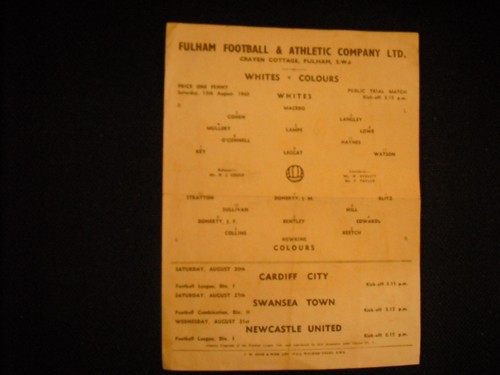 Fulham whites - whites,